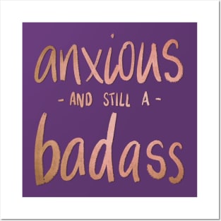 Anxious Badass Posters and Art